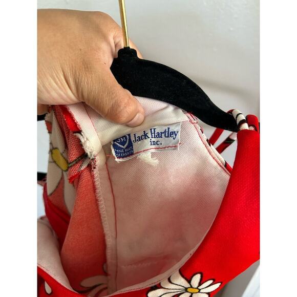 Vintage Jack Hartley 70s Daisy Dress - Picture 5 of 5